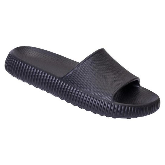 Chinelo Nuvem Slide 100% EVA Confortável Ortopédico - Preto Menor preço em Chinelo Nuvem Slide 100% EVA Confortável Ortopédico - Preto
