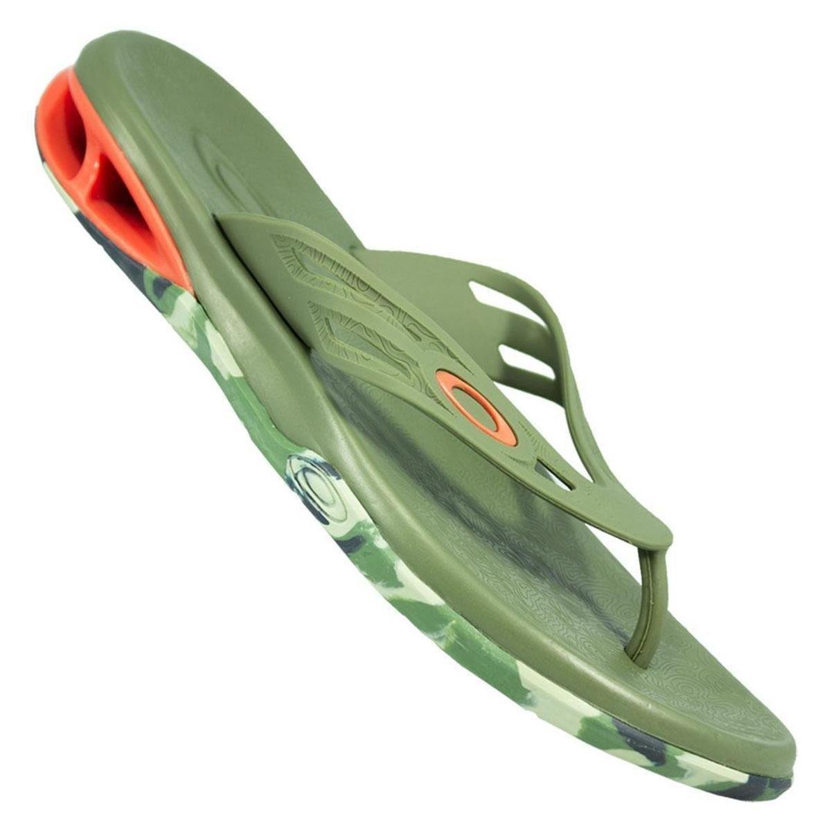 Chinelo Oakley Killer Point II Masculino - Verde | Netshoes