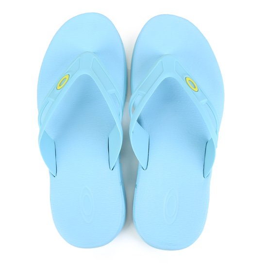 Chinelo Oakley Rest 2.0 Masculino - Azul Claro Menor preço em Chinelo Oakley Rest 2.0 Masculino - Azul Claro