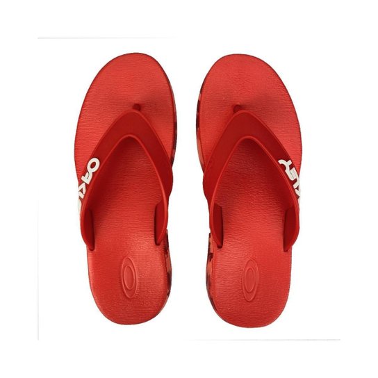 Chinelo Oakley Rest Mark II Camo Red Iron - Vermelho Menor preço em Chinelo Oakley Rest Mark II Camo Red Iron - Vermelho