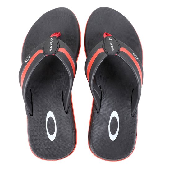 Chinelo Oakley Soul Masculino - Preto+Laranja é ruim? Chinelo Oakley Soul Masculino - Preto+Laranja é boa?