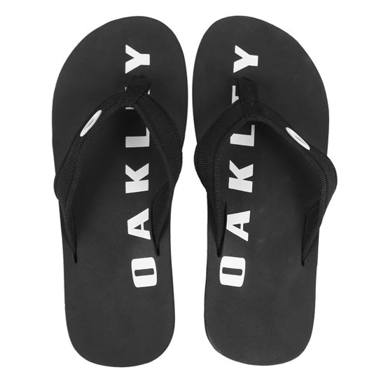 Chinelo Oakley Zeal Camo Masculino - Preto é ruim? Chinelo Oakley Zeal Camo Masculino - Preto é boa?