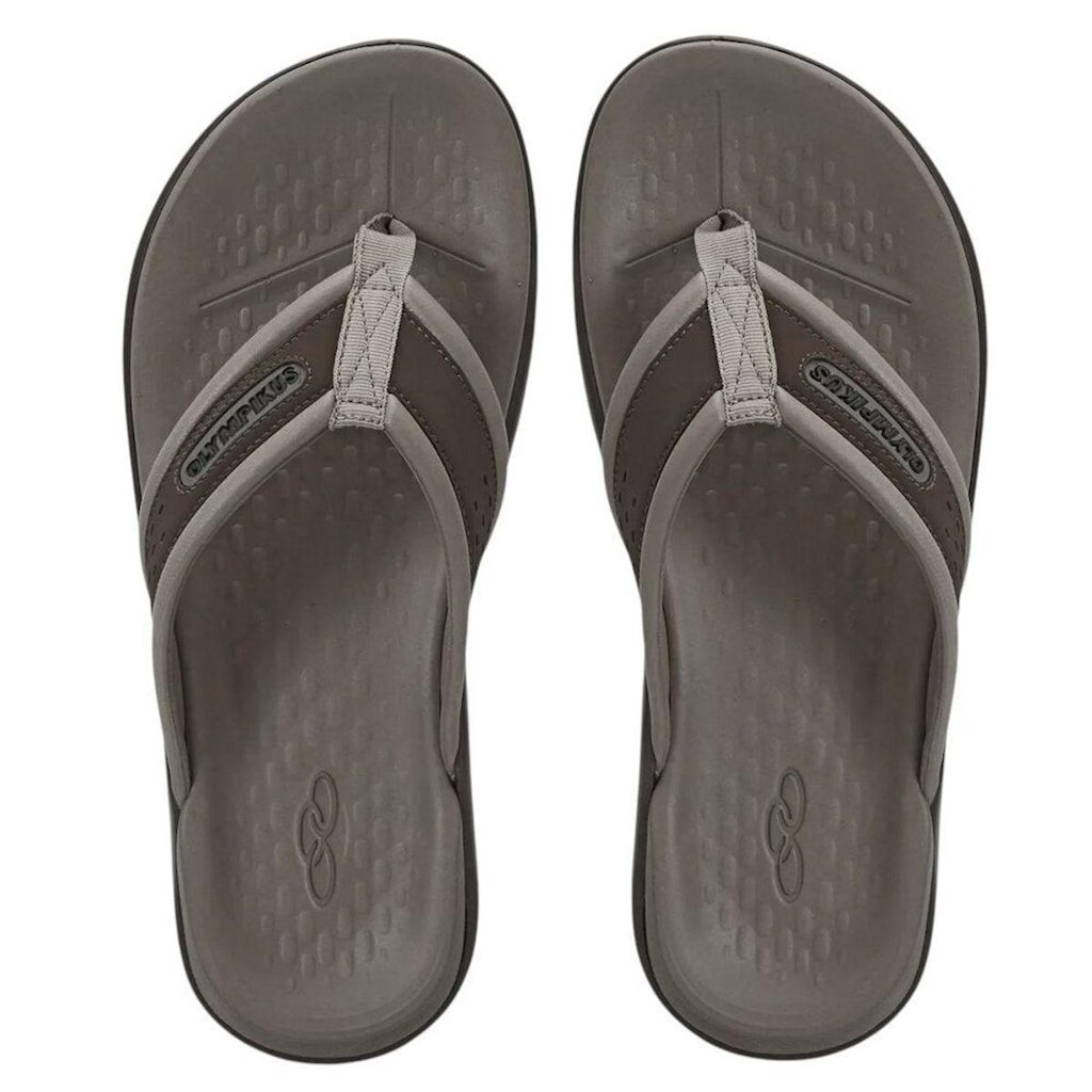 Chinelo Olympikus 921 Masculino - Marrom 39-40
