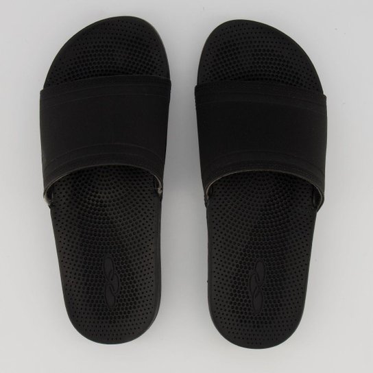 Chinelo Olympikus Next Preto - Preto Menor preço em Chinelo Olympikus Next Preto - Preto