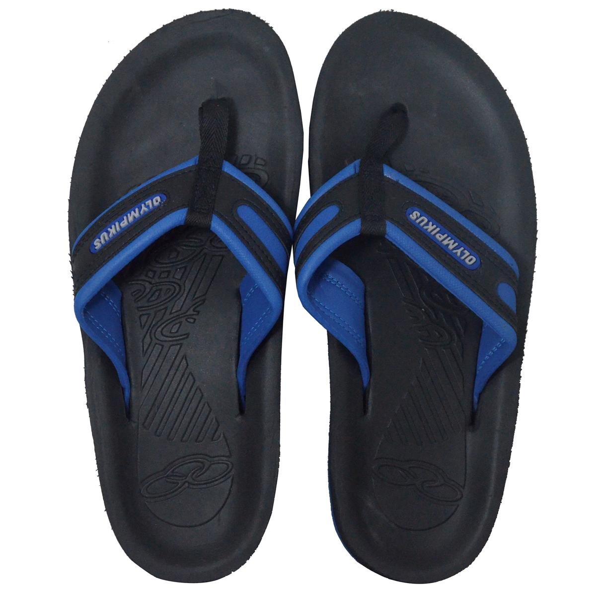 chinelo olympikus azul