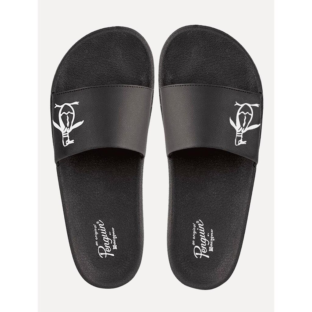 Chinelo Original Penguin Masculino Slide Lateral Preto