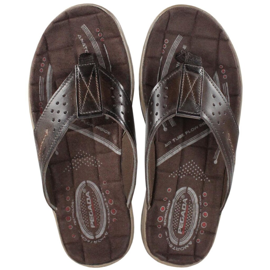 Chinelo Pegada Anilina Cravo Masculino