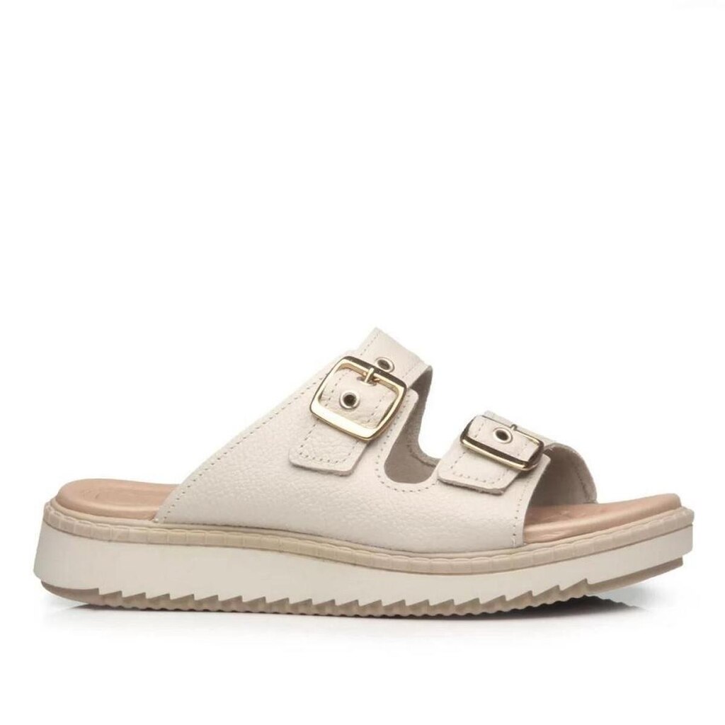 Chinelo Pegada Feminino Couro 233662