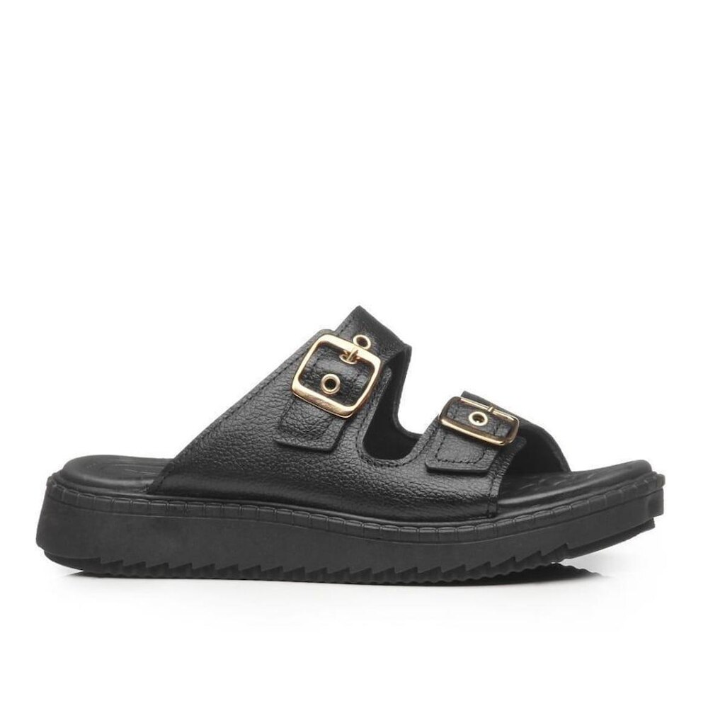 Chinelo Pegada Feminino Couro 233662