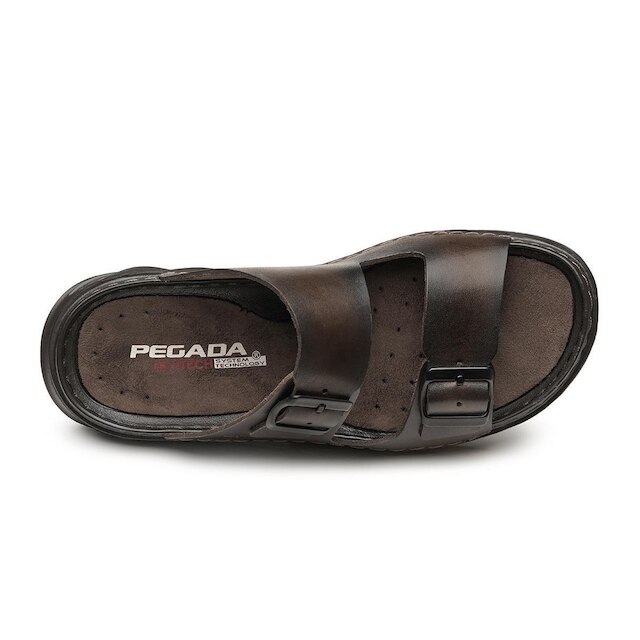 Chinelo Pegada Masculino Couro 134106
