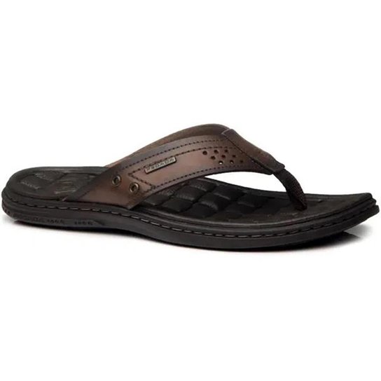 Chinelo Pegada Masculino Cravo Ref:131221