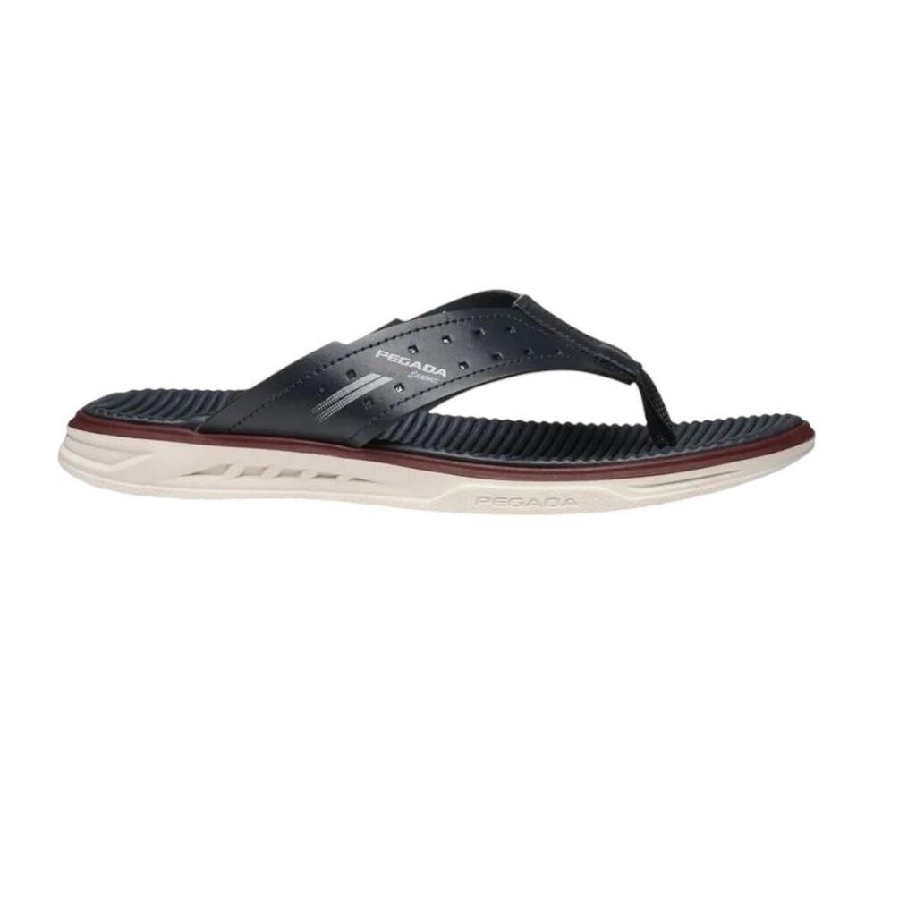 Chinelo Pegada Masculino em Couro 134202 39/43