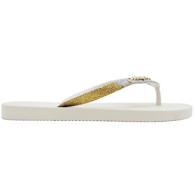 Chinelo Petite Jolie Casual com Glitter J-Lastic Feminino