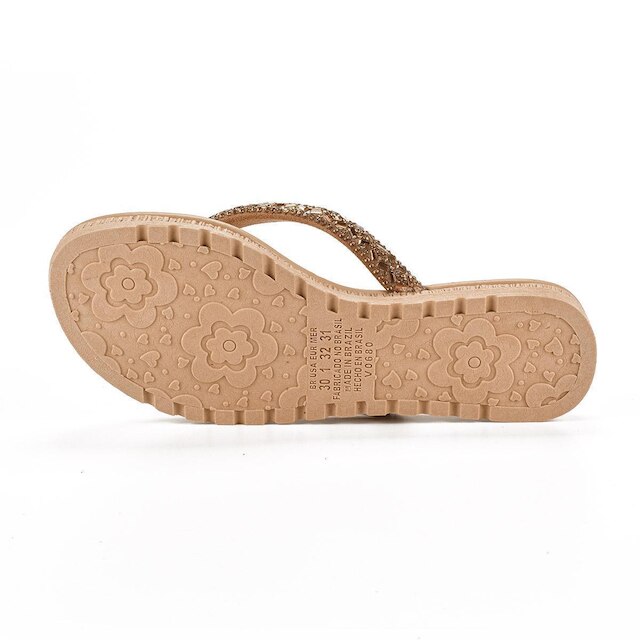 Chinelo Pink Cats Infantil Flatform V4041
