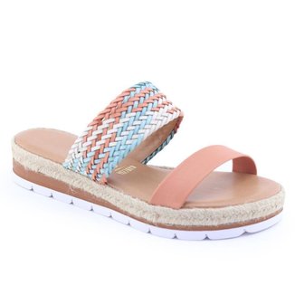 Chinelo Plataforma Feminino Vizzano 6388.332 Tiras e Tranças