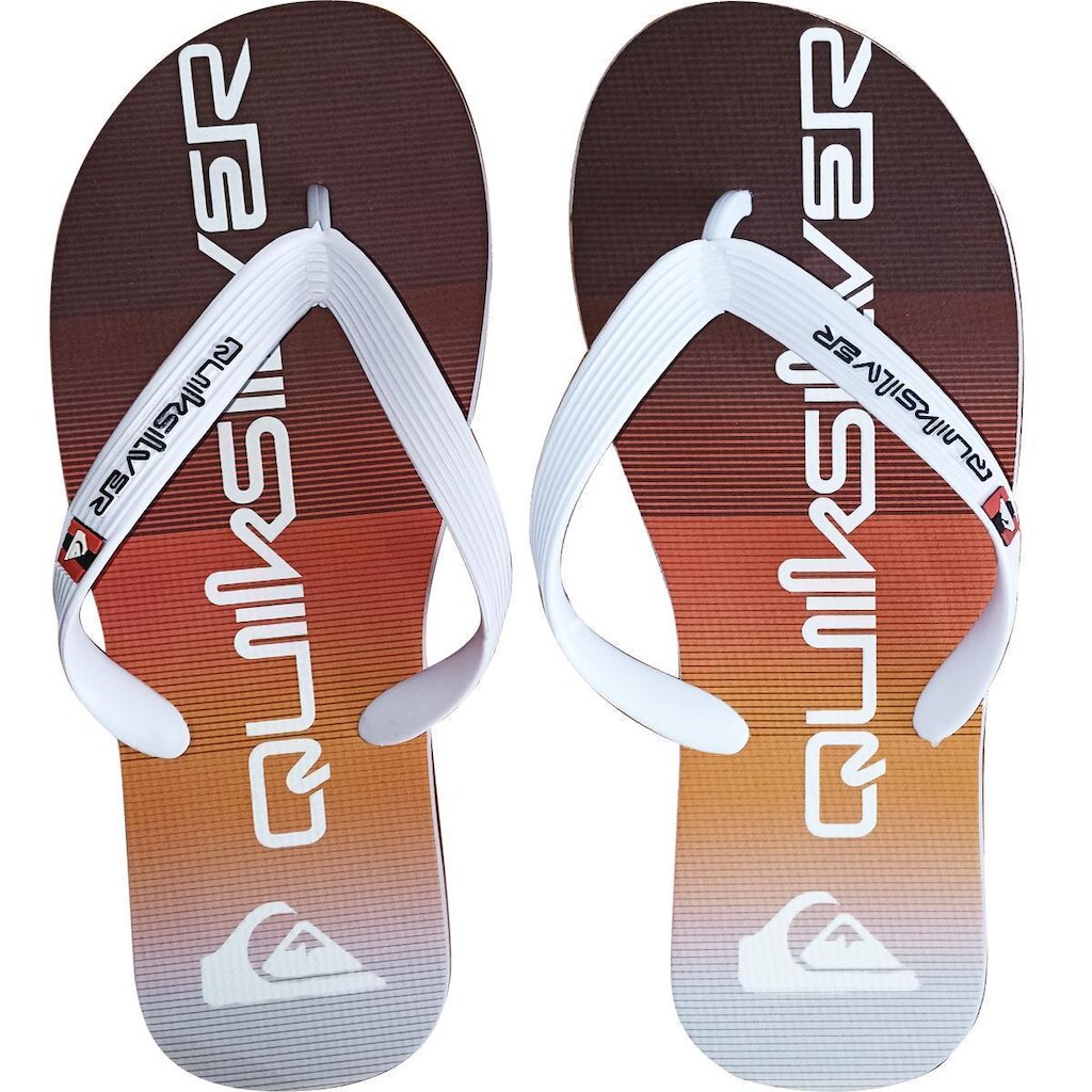 Chinelo Quiksilver Molokai Massive Laranja
