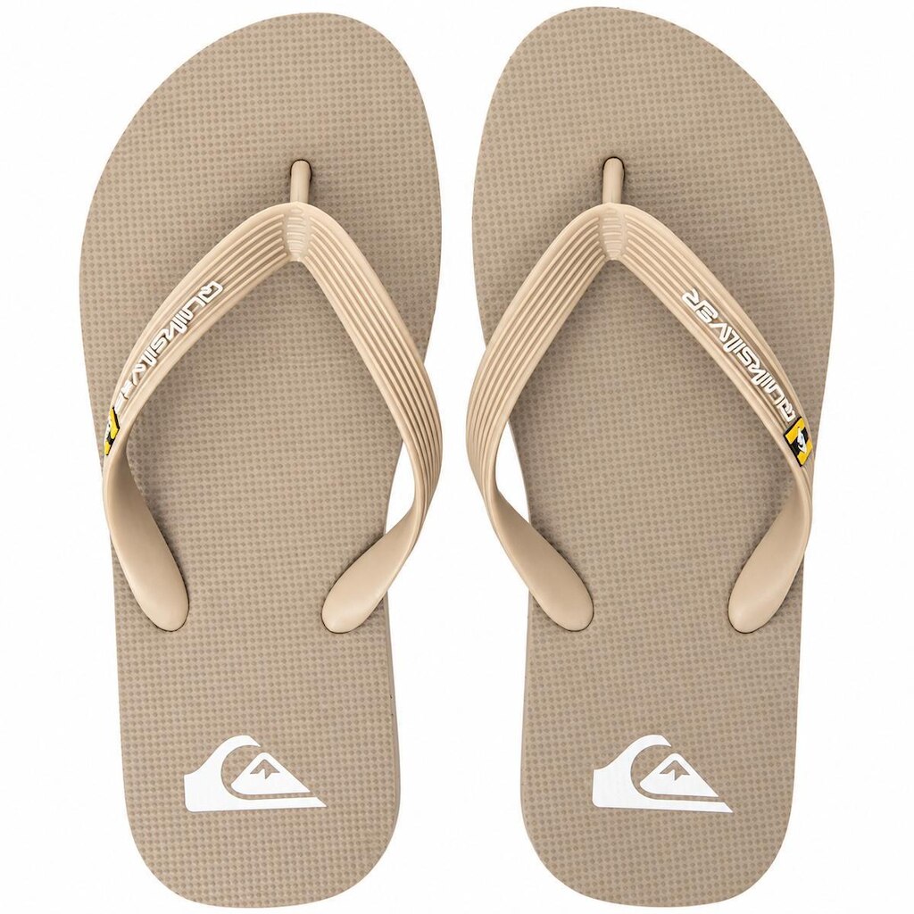 Chinelo Quiksilver Molokai Solid Areia