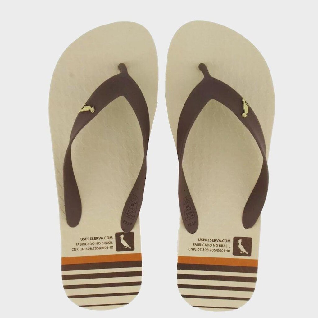 Chinelo Reserva #1428 Bege