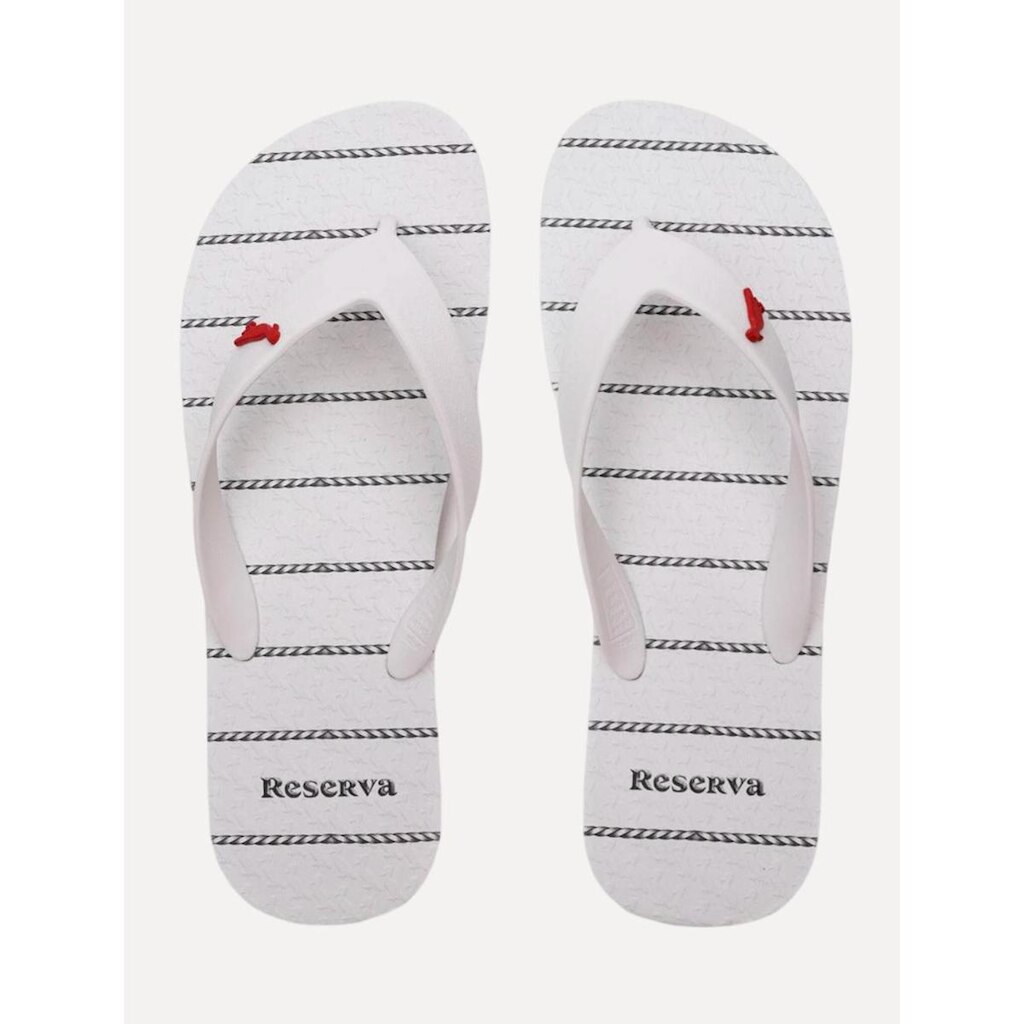 Chinelo Reserva Masculino Nautico Branco