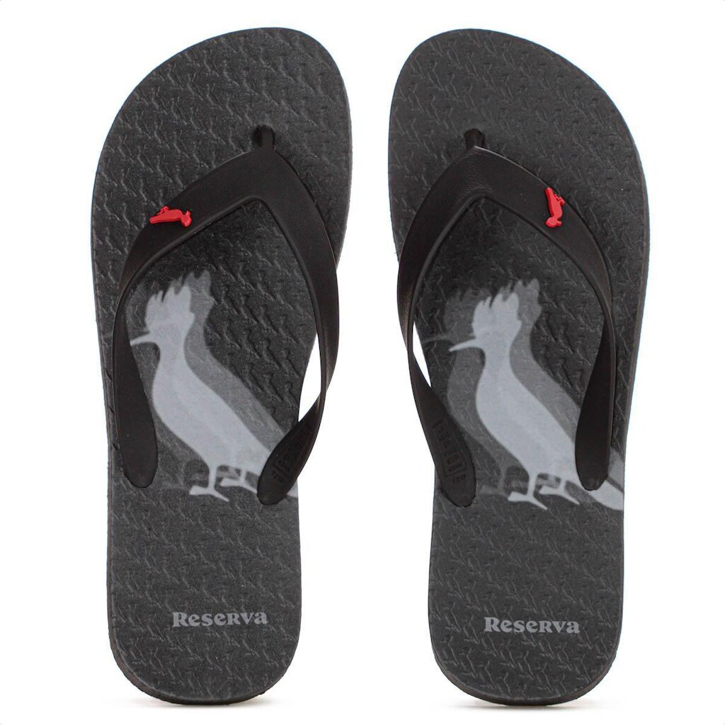 Chinelo Reserva Pica Pau Blur Preto - Masculino