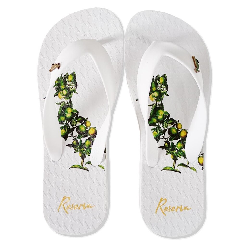 Chinelo Reserva Pica Pau Citrus - Branco