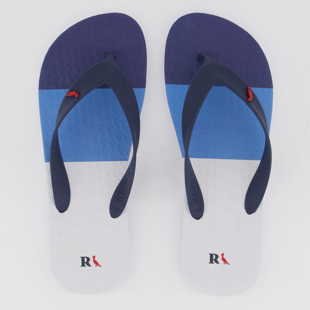 Chinelo Reserva Trancoso Branco e Marinho