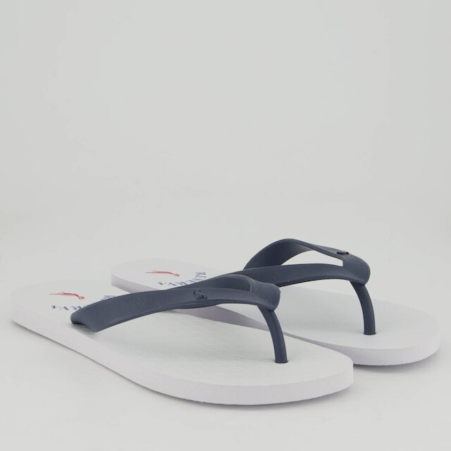 Chinelo Reserva Yatch Branco e Marinho