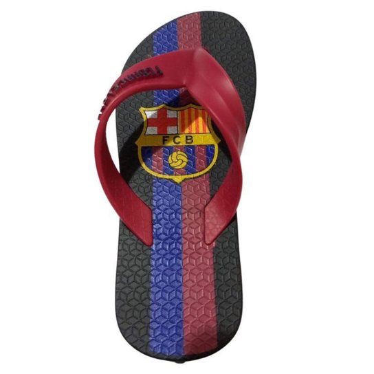 Chinelo Rider Barcelona Juvenil Masculino - Preto+Vermelho Menor preço em Chinelo Rider Barcelona Juvenil Masculino - Preto+Vermelho