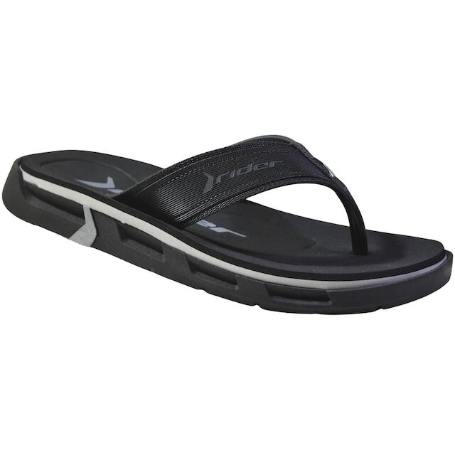Chinelo Rider Hipy - Preto+Cinza | Netshoes