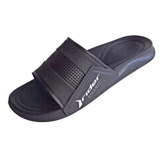 Chinelo Rider Infinity Light Masculino Slide Original Top Mt - Preto Menor preço em Chinelo Rider Infinity Light Masculino Slide Original Top Mt - Preto