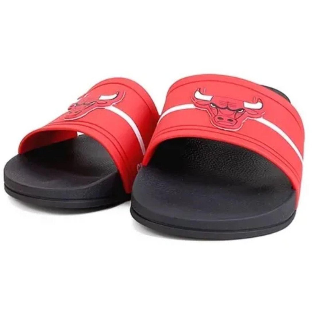 Chinelo Rider Nba Slide Ad Chicago Bulls 11597 Masculino Vermelho