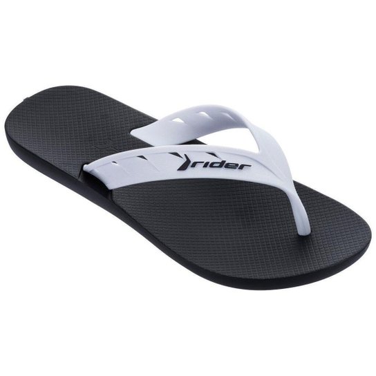 Menor preço em Chinelo Rider Street 11573 de Dedo Masculino - Branco+Preto