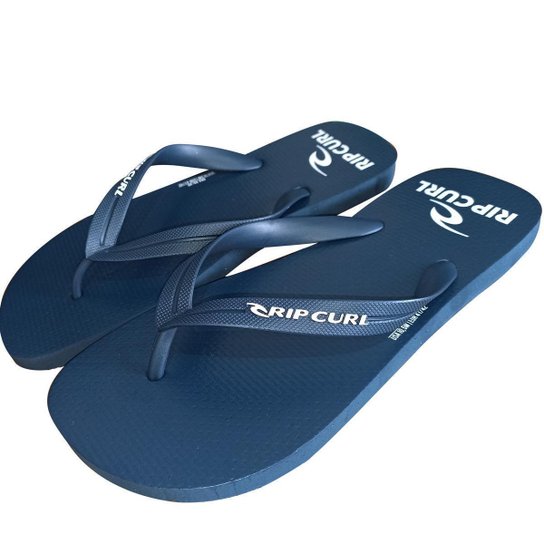 Chinelo Rip Curl Brand Logo Navy
