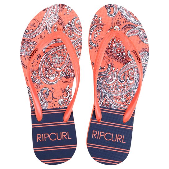 Chinelo Rip Curl Spring Paisley - Coral