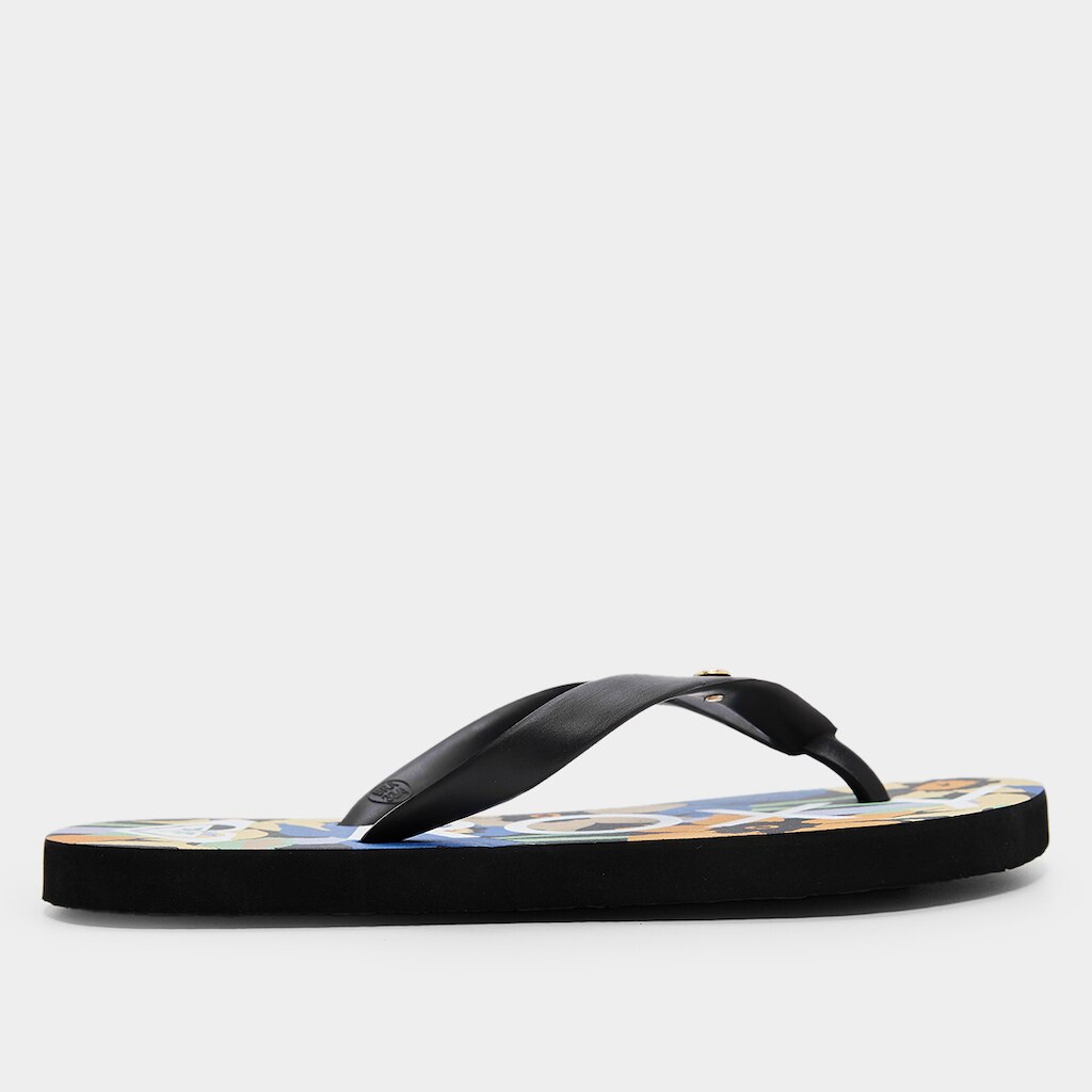 Chinelo Roxy Love Abstract Sandals Feminino