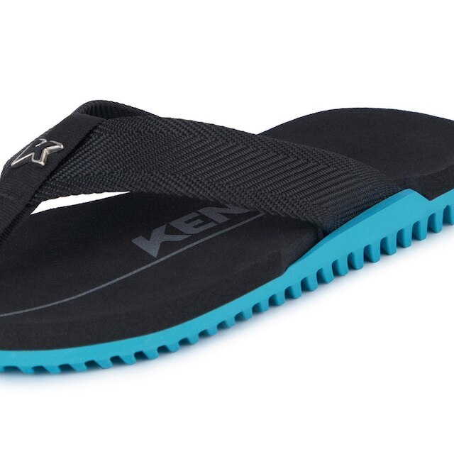 CHINELO SANDALIA KENNER NK6 PRETO E AZUL ORIGINAL LANÇAMENTO