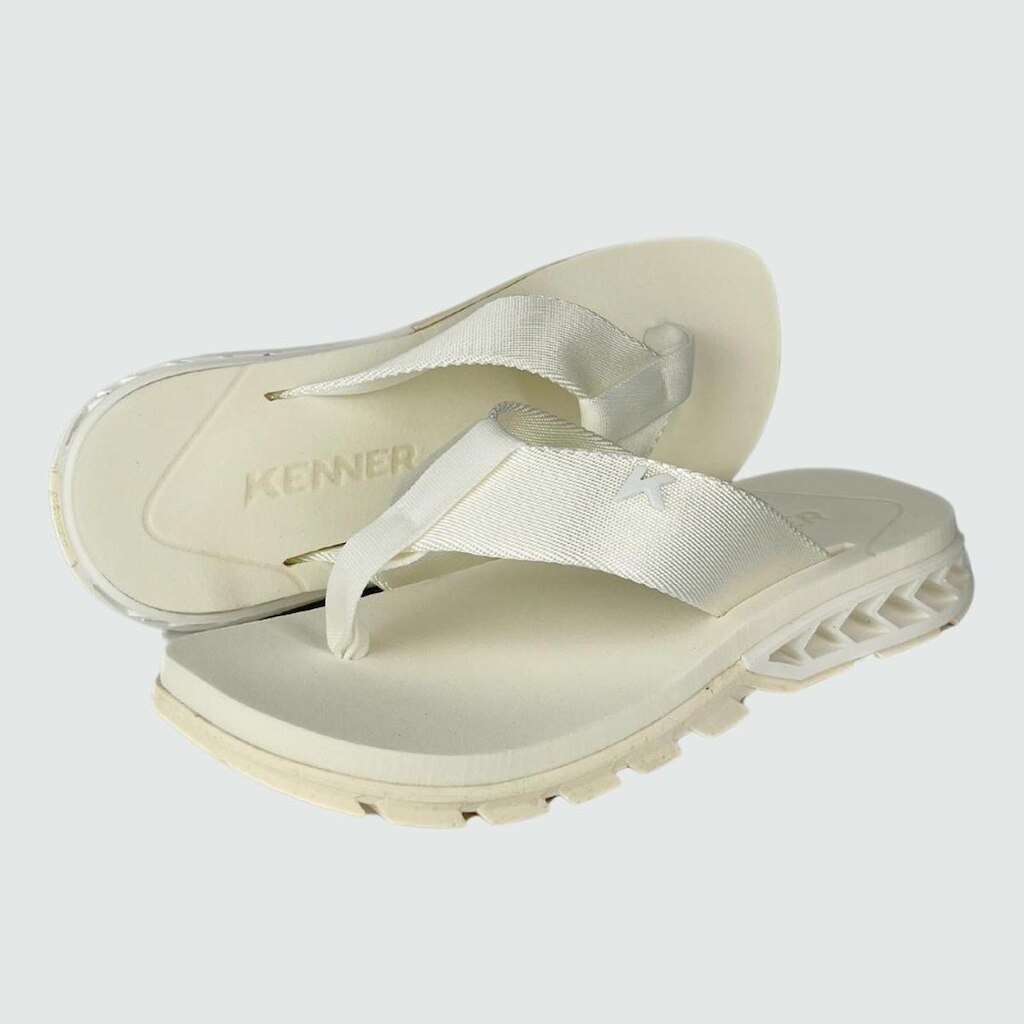 Chinelo Sandália Kenner Rakka Branco