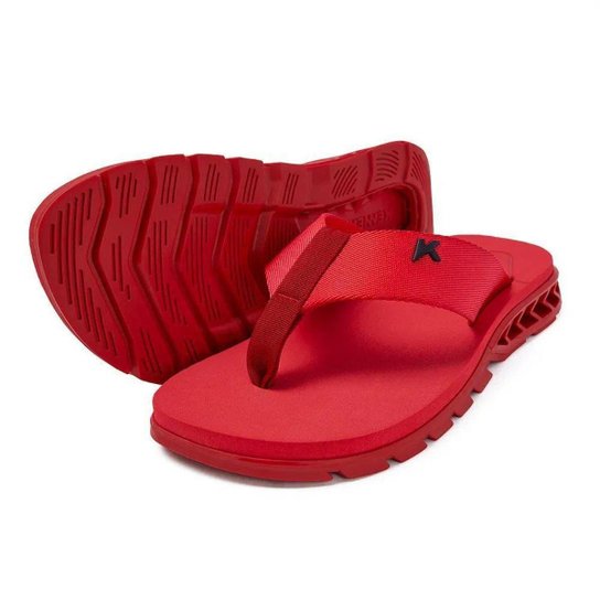 Chinelo Sandália Kenner Rakka Mono DJJ-01 Vermelho - Vermelho Menor preço em Chinelo Sandália Kenner Rakka Mono DJJ-01 Vermelho - Vermelho