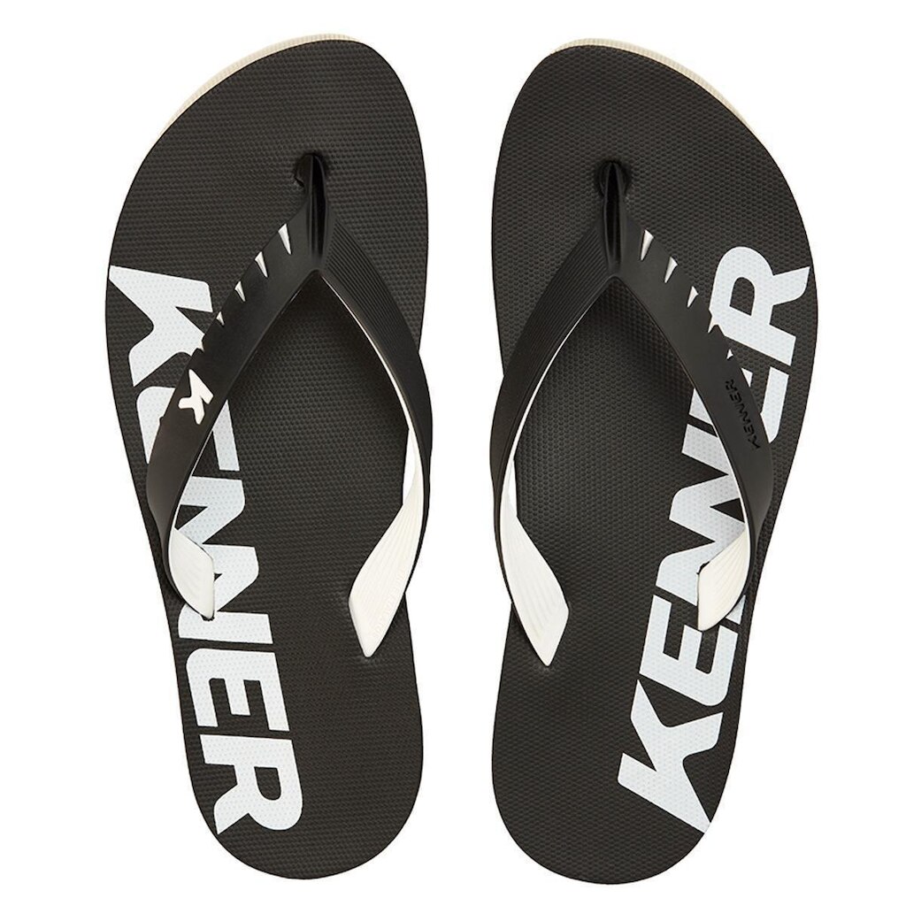 Chinelo Sandália Kenner Red Preto e Branco