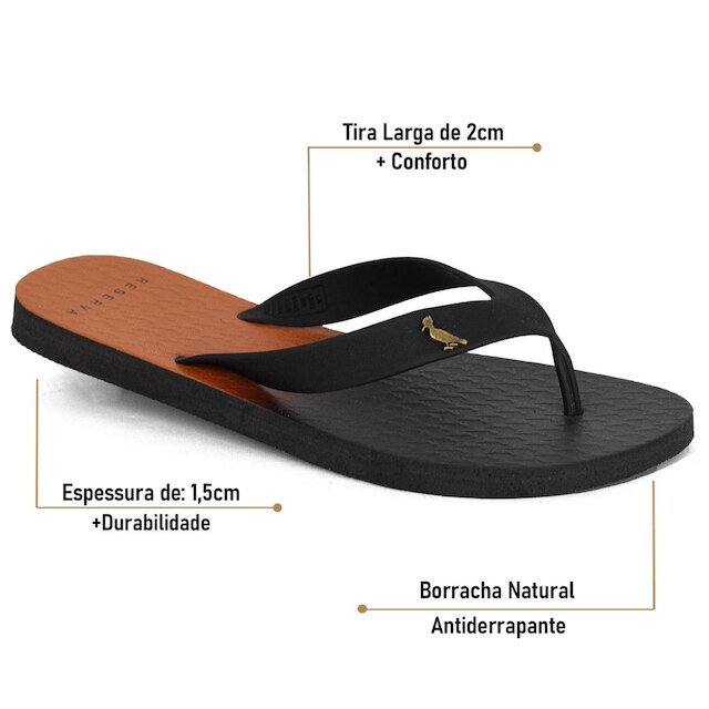 Chinelo Sandália Reserva Go RSV Masculino
