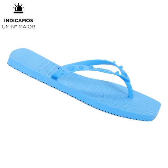 Chinelo Santa Lolla Flip Flop Feminino Azul Netshoes