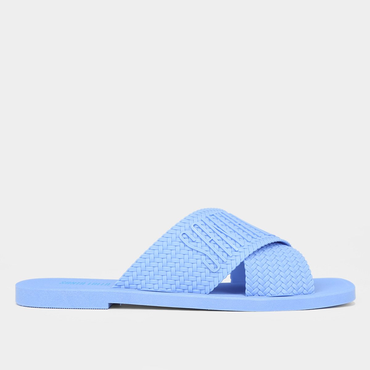 Chinelo Santa Lolla Flip Flop Tiras Cruzadas Feminino Menor preço em Chinelo Santa Lolla Flip Flop Tiras Cruzadas Feminino