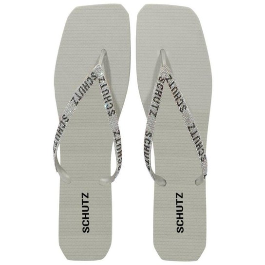 Chinelo Schutz Prata