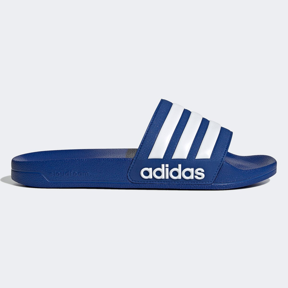 Chinelo Slide Adidas Adilette Shower Azul Royal Netshoes
