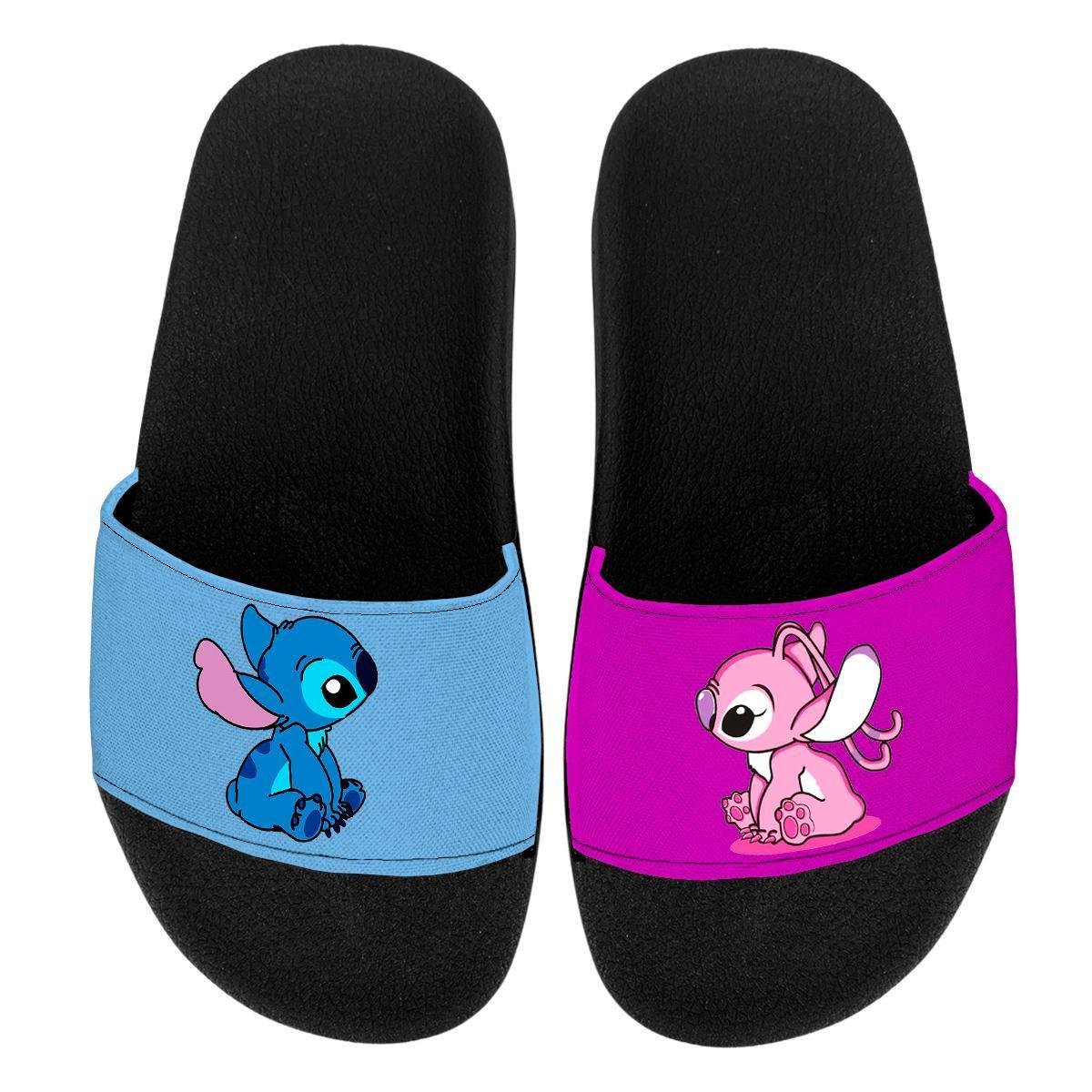 Chinelo Slide Adulto e Infantil Desenho Kids Confortável Estampado Leve Stitch Menor preço em Chinelo Slide Adulto e Infantil Desenho Kids Confortável Estampado Leve Stitch