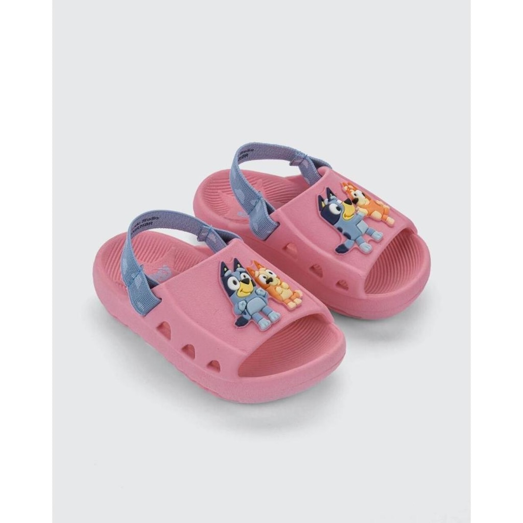 Chinelo Slide Bebê Grendene Kids Bluey Wavy