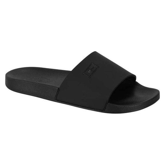Chinelo Slide BR Sport Masculino - Preto Menor preço em Chinelo Slide BR Sport Masculino - Preto