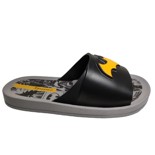 Chinelo Slide Casual Infantil Menino Gaspea Borracha Liga Da Justiça 26886 - Cinza Menor preço em Chinelo Slide Casual Infantil Menino Gaspea Borracha Liga Da Justiça 26886 - Cinza