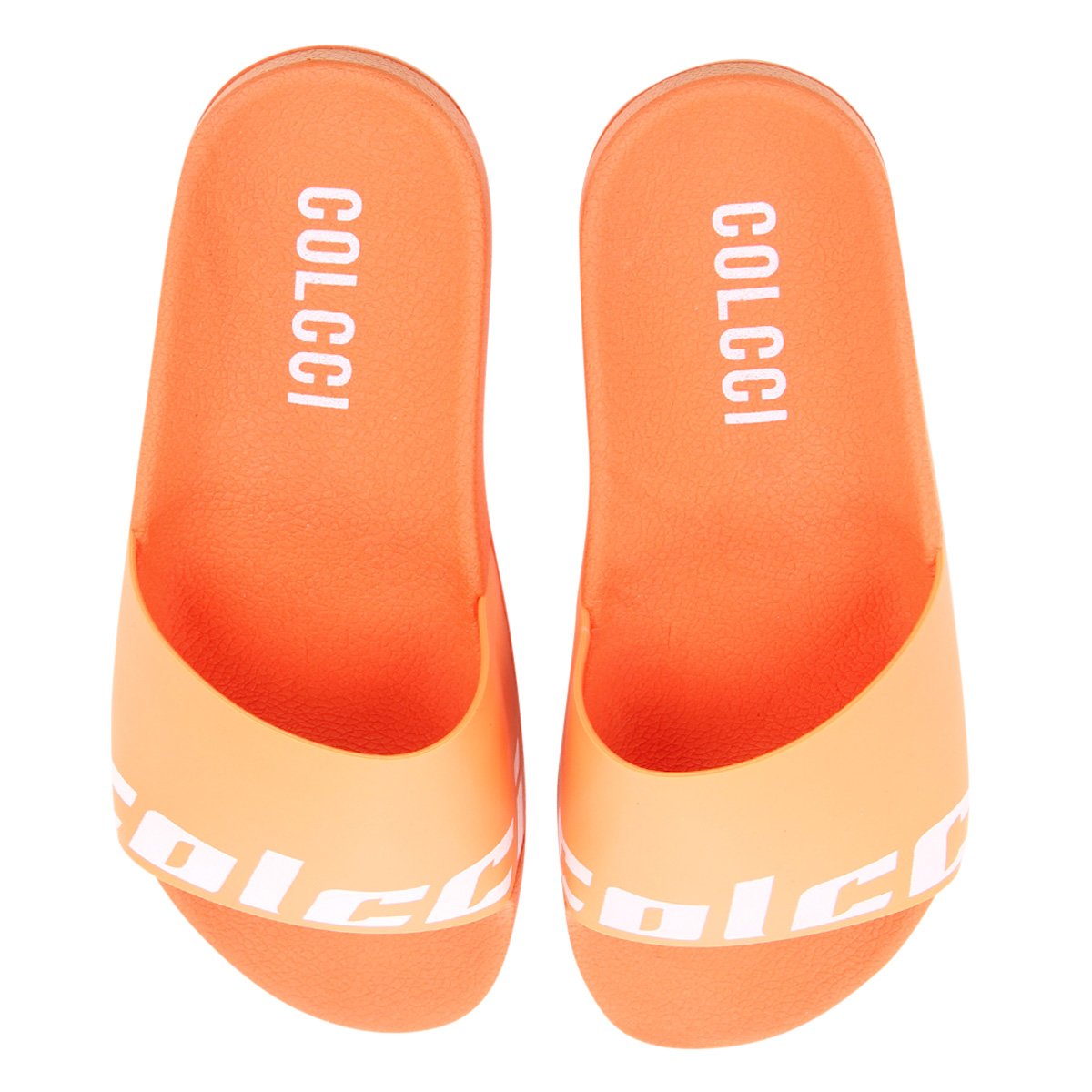 Chinelo slide laranja Clearance