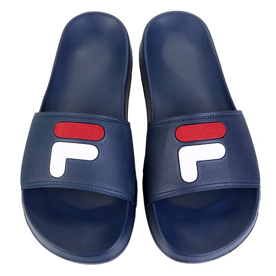 Chinelo Slide Fila 2.0 Feminino - Azul+Vermelho é ruim? Chinelo Slide Fila 2.0 Feminino - Azul+Vermelho é boa?